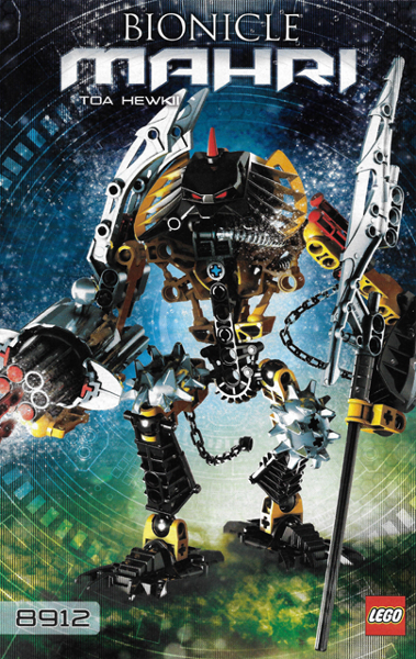 Конструктор LEGO Bionicle 8912 Toa Hewkii УЦЕНКА
