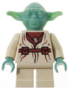 Минифигурка Lego Yoda - Sand Green sw0051
