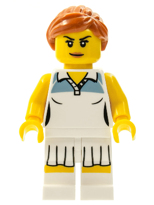 Минифигурка LEGO  Tennis Player, Series 3 col046