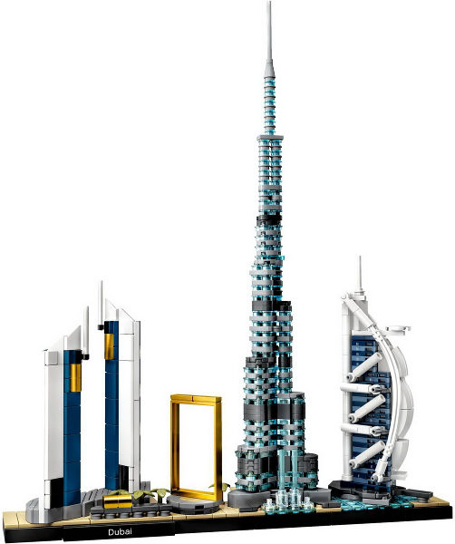Конструктор LEGO Architecture 21052 Дубаи USED
