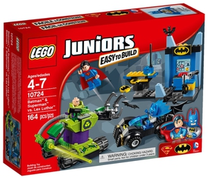 Конструктор LEGO Juniors 10724 Бэтмен и Супермен против Лекса Лютора