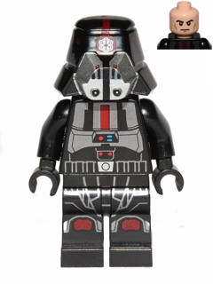 Минифигурка Lego Star Wars Sith Trooper - Black Armor with Printed Legs sw0443