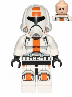 Минифигурка Lego Star Wars Republic Trooper (Smirk) sw0440
