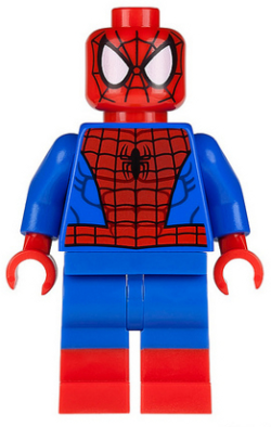 Минифигурка Lego Spider-Man - Black Web Pattern, Red Boots sh205