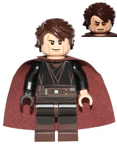 Минифигурка Lego Anakin Skywalker (Sith Face, Cape) sw0419