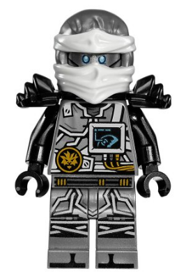 Минифигурка Lego Zane - Hands of Time, Black Armor njo285
