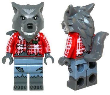 Минифигурка Lego Wolf Guy, Series 14 col211