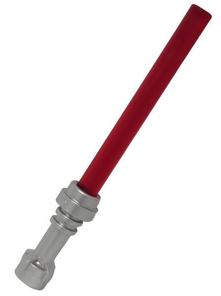 Lego световой меч для минифигурки Star Wars красный