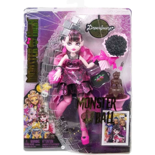 Кукла Monster High Series Monster Ball Draculaura HNF68