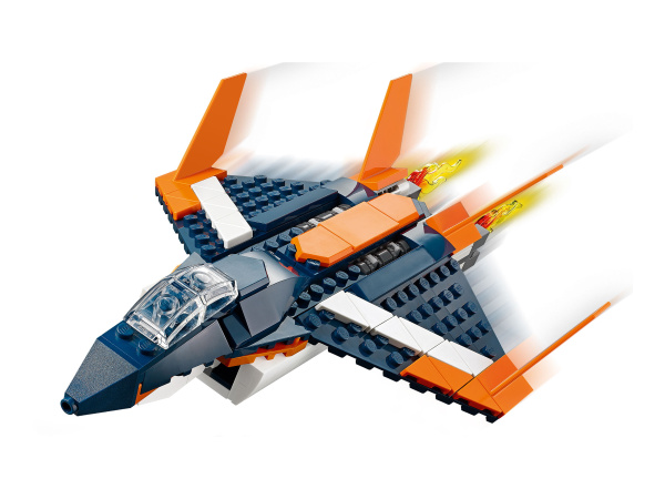 Конструктор LEGO Creator 31126 Сверхзвуковой реактивный самолет
