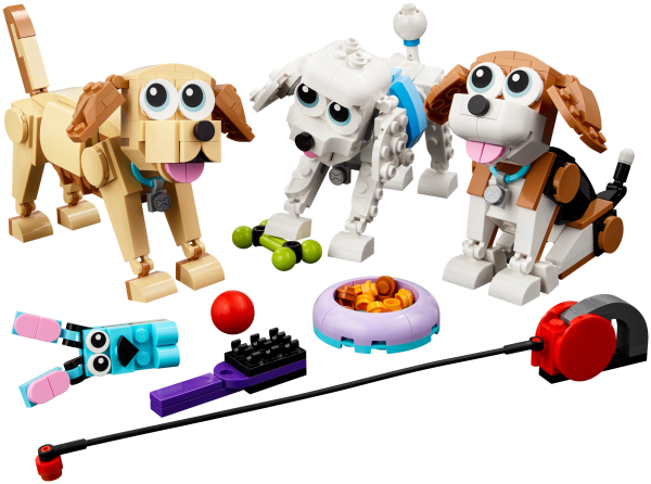 Конструктор LEGO Creator 31137 Очаровательные собаки (3 в 1) Adorable Dogs