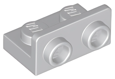 Деталь Lego Скоба Bracket 1 x 2 - 1 x 2 Inverted 99780 Light Bluish Gray U