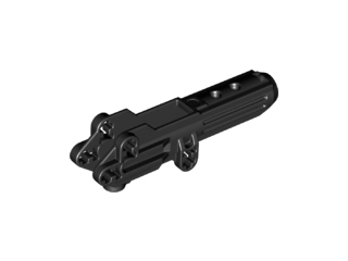 Large Figure Weapon, Rifle Outer Shell 9L, 24123 Black U
