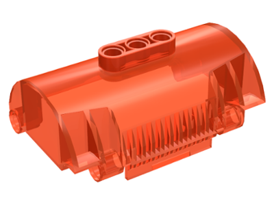 Lego Cylinder Half 3 x 5 x 8 with Pin Holes 15361