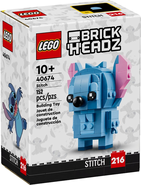 Конструктор LEGO BrickHeadz 40674 Стич