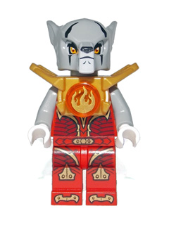 Минифигурка Lego Worriz - Fire Chi, Armor loc089