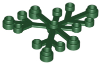 Plant Leaves 6 x 5, 2417 Dark Green N
