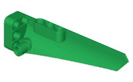 Technic, Panel Fairing # 5 Long Smooth, Side A, 64681 Green N