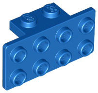 Bracket 1 x 2 - 2 x 4, 93274 Blue U