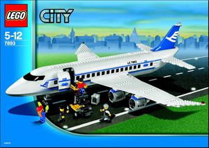 Конструктор LEGO City 7893 Пассажирский самолет