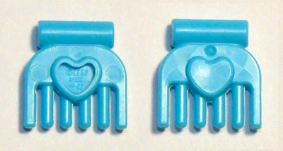 Friends Accessories Comb, Small with Heart, 92355g Medium Azure U