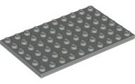 Plate 6 x 10, 3033 Light Gray U