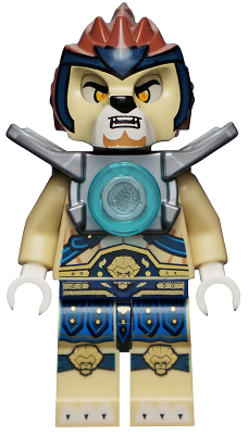 Минифигурка Lego Chima Lennox - Flat Silver Armor loc006