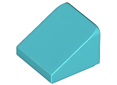 Деталь LEGO Slope 30 1 x 1 x 2/3 54200 Medium Azure U