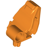 Crane Grab Jaw with Axle and Pin Hole, 49700 Orange U