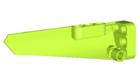 Technic, Panel Fairing # 6 Long Smooth, Side B, 64393 Lime N