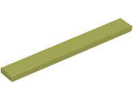 Tile 1 x 8, 4162 Olive Green U