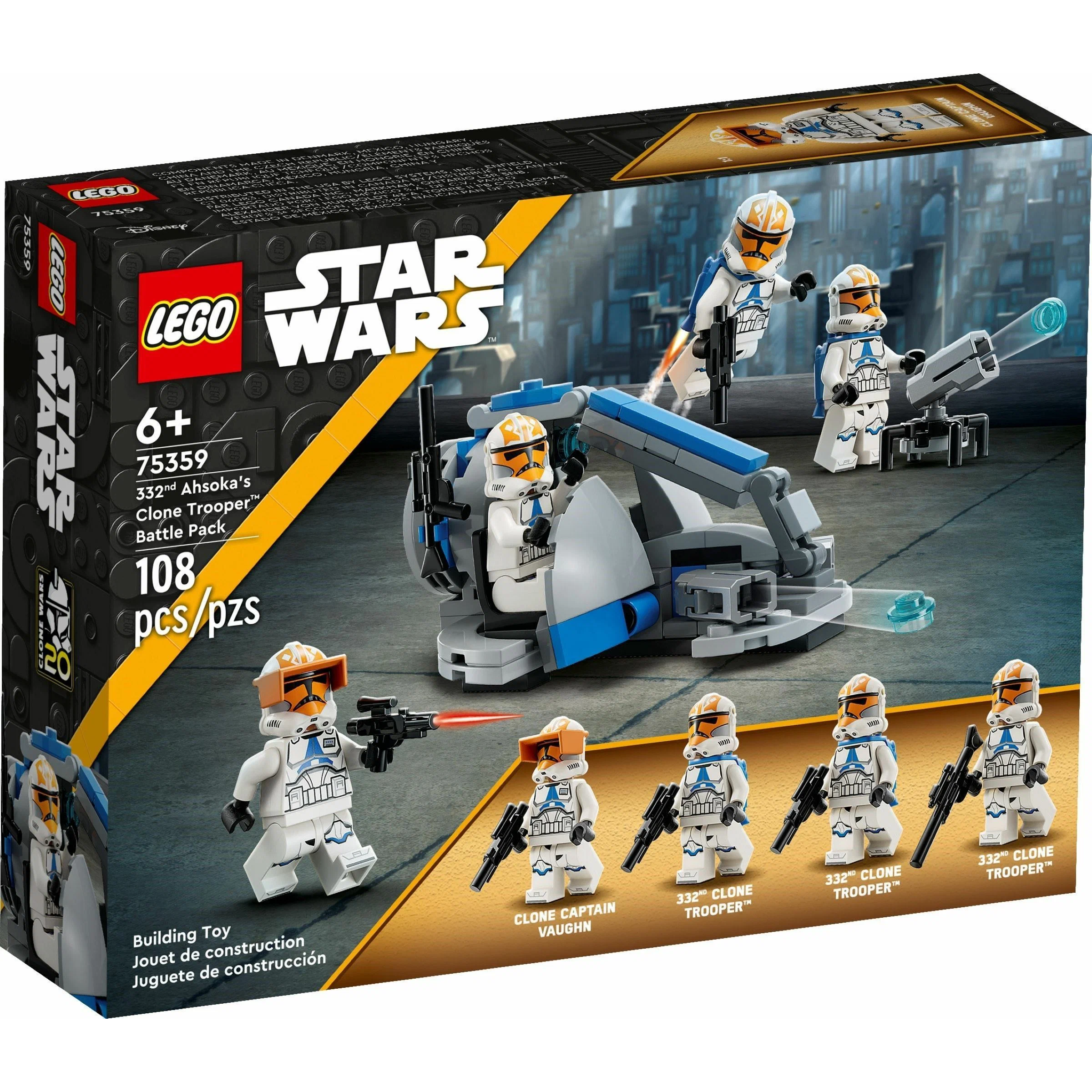 Конструктор LEGO Star Wars 75359 Боевой набор клонов-солдат 332-й роты в  магазине Shop-device