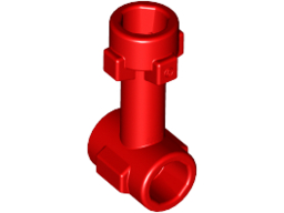 Деталь Lego Bar 1L with Top Stud and 2 Side Studs (Connector Perpendicular) 92690 Red U