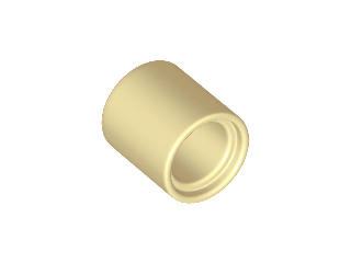 Technic, Liftarm Thick 1 x 1 (Spacer), 18654 Tan U