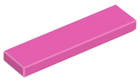 Tile 1 x 4, 2431 Dark Pink U