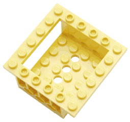 Cockpit 6 x 6 x 2 Cabin Base with Pin Holes, 47507