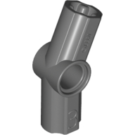 Technic, Axle and Pin Connector Angled #3 - 157.5 degrees, 32016 Dark Bluish Gray U