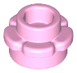 Plate, Round 1 x 1 with Flower Edge (5 Petals), 24866 Bright Pink N