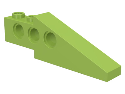 Technic Slope 6 x 1 x 1 2/3, 2744 Lime U