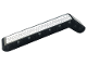 Technic, Liftarm, Modified Bent Thick 1 x 9 (7 - 3) with Silver Tread Plate Pattern (Sticker) - Set 42108, 32271pb025  
