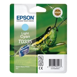 Картридж Epson T0335 Light Cyan голубой C13T03354010