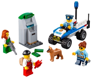 Конструктор LEGO City 60136 Полиция для начинающих