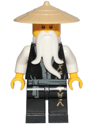Минифигурка Lego Ninjago Wu Sensei - Legacy, Black Robe njo495