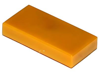 Деталь LEGO Tile 1 x 2 with Groove 3069b Pearl Gold U