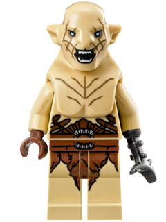 Минифигурка Lego The Hobbit:  Azog - Wide Open Mouth lor109 U