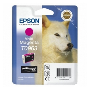 Картридж Epson T0963 Magenta пурпурный C13T09634010