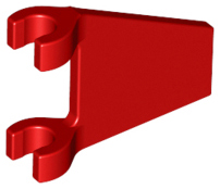 Flag 2 x 2 Trapezoid 44676 Red N
