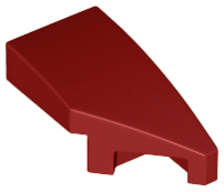 Wedge 2 x 1 x 2/3 Right, 29119 Dark Red U