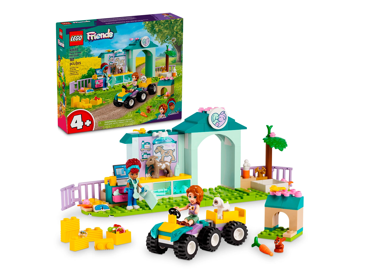 Конструктор LEGO Friends 42632 Ветеринарная клиника для животных на ферме в  магазине Shop-device