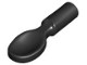 Minifigure, Utensil Spoon - Handle with Flat End, 80179  
